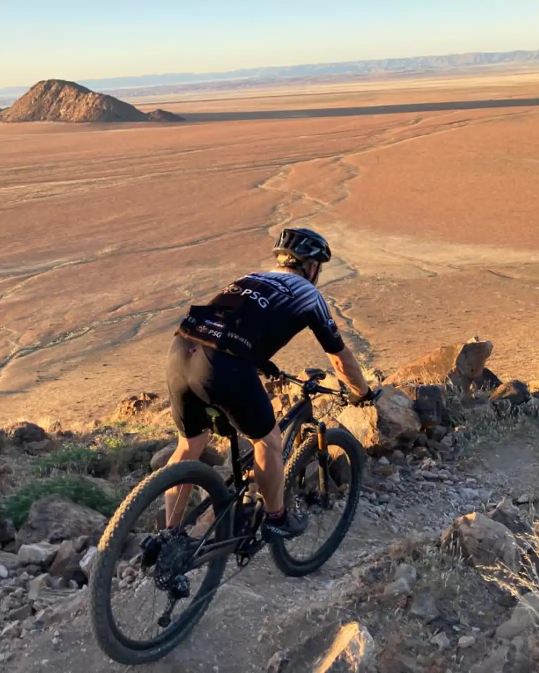 Namibian desert dunes